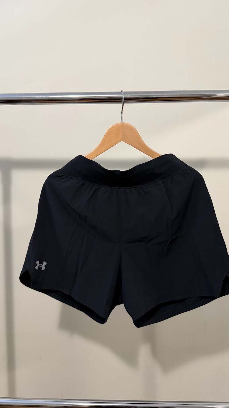 Under Armour SpeedPocket 5" Running Shorts Men's 2XL Midnight Navy NWT HeatGear